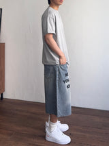 Front Mark バミューダデニムパンツ (2color) (No.972)