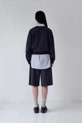 KIRSH プレーンハーフバンディングパンツ [DARK NAVY]