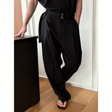[SET UP가능] Summer belt slacks(4color)