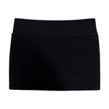 ブラッシード.verファーシーズンズロウライズバンディングミニスカート (Black)