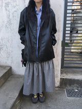 Soft Check Skirt