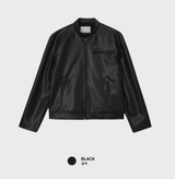  Wayne Biker China Leather Jacket