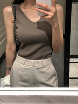 Cook Two-Way Knit Sleeveless / 4 colors