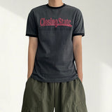 ティックル カラーブロック リンガー ショートスリーブTシャツ (4 colors)