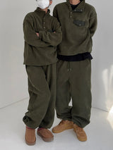 OR Snap Fleece Jogger Set-up(4C)
