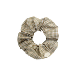 [3EA 1SET] COZY CHECK SCRUNCHIE