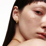 Metal Heart Earrings