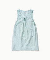 Shirring Sleeveless Dress - Light Khaki