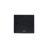 Crack Bi-fold 6CC 1/2 Wallet_Black