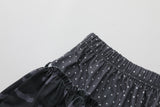 Galaxy Combo Frill Mini Skirt
