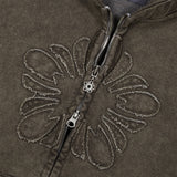 [24SS LSD COLLECTION] MUGUNG Vintage Zip-up Hoodie_Brown