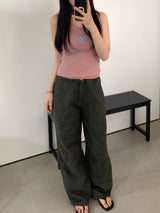 [~XL] Brooks wide straight pants