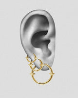 Qria Hoop Earrings Set