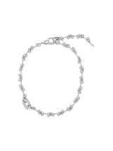 NO.599 [SILVER] TWO HOLD BALL NECKLACE