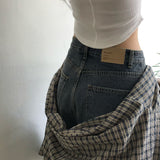 [BELLIDE MADE] コットンバミューダデニムパンツ