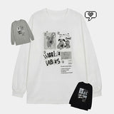 Toto Cute Dyed Print Sweatshirt