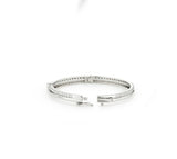 26SS★ H-Link AB(W) Duo Line Pave Bangle