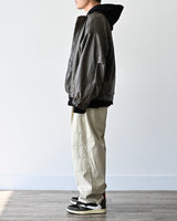 HVN CITY OVERSIZE LEATHER JACKET BB