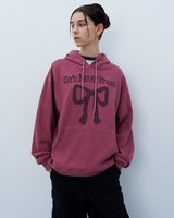 NEVER BREAK PIGMENT HOODIE-PURPLE