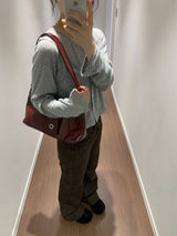 Wire Eyelet Hobo Bag (4color)