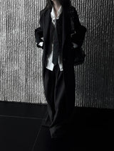 handmade long vest coat