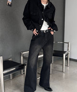 [4SEASON] Flare washing denim pants(2color)