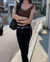 Reve low boots cut pants