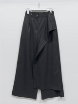 Wrap Banding Wide Slacks