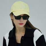 Round Logo Ball Cap (Lemon)