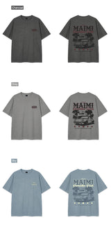 パラダイス フィールズ ピグメントダイド ショートスリーブ Tシャツ (3color)