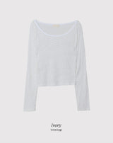 BK Dot Point Long Sleeve T-shirt (3color)