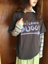 YWD WELCOME T-SHIRTS_CHARCOAL (1color)