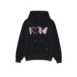 I LOVE BUTTERFLY TRENDY HOODY_BLACK