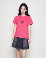25SS WOMAN A シンボル半袖Tシャツ ホットピンク