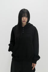  BPT Symbol Logo Appliqué Hoodie Black