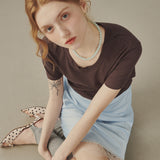 グリーンアゲートネックレス