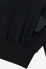 Cropped Zip-Up Sweater