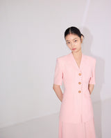NO.24 JACKET - PINK BEIGE
