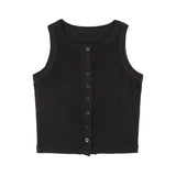 3-Way Button Layered Long Sleeve (Black) F25QB079