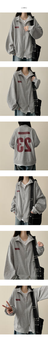 Lijin two-way zip-up