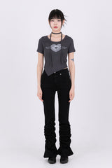 Mini Scarf T- Shirt