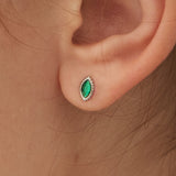 Mermaid Green Earrings