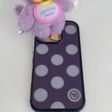 [MADE] L dot. (purple) glass bumper iPhone case