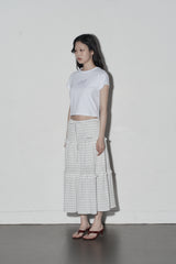 ロング cc スカート (white)
