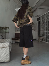 American Patch Dying Bermuda Pants