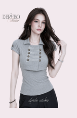 Musette Burton Layered Top