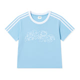 ミャオ キトゥンズ トラック クロップ Tシャツ (5color)