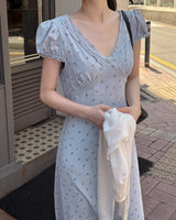 Vash Flower Long Dress