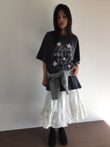 Yacht Frill Tiered Skirt (1color)
