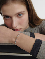 26SS★ [Premium Plating] Ice Cushion Cuff Bangle